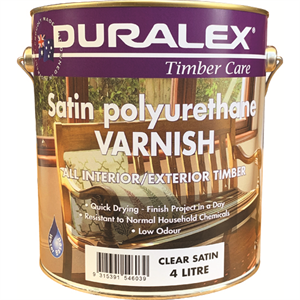 Polyurethane Varnish Satin can